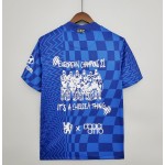 Camisolas de futebol Chelsea Graffiti Equipamento Principal 2021/22 Manga Curta